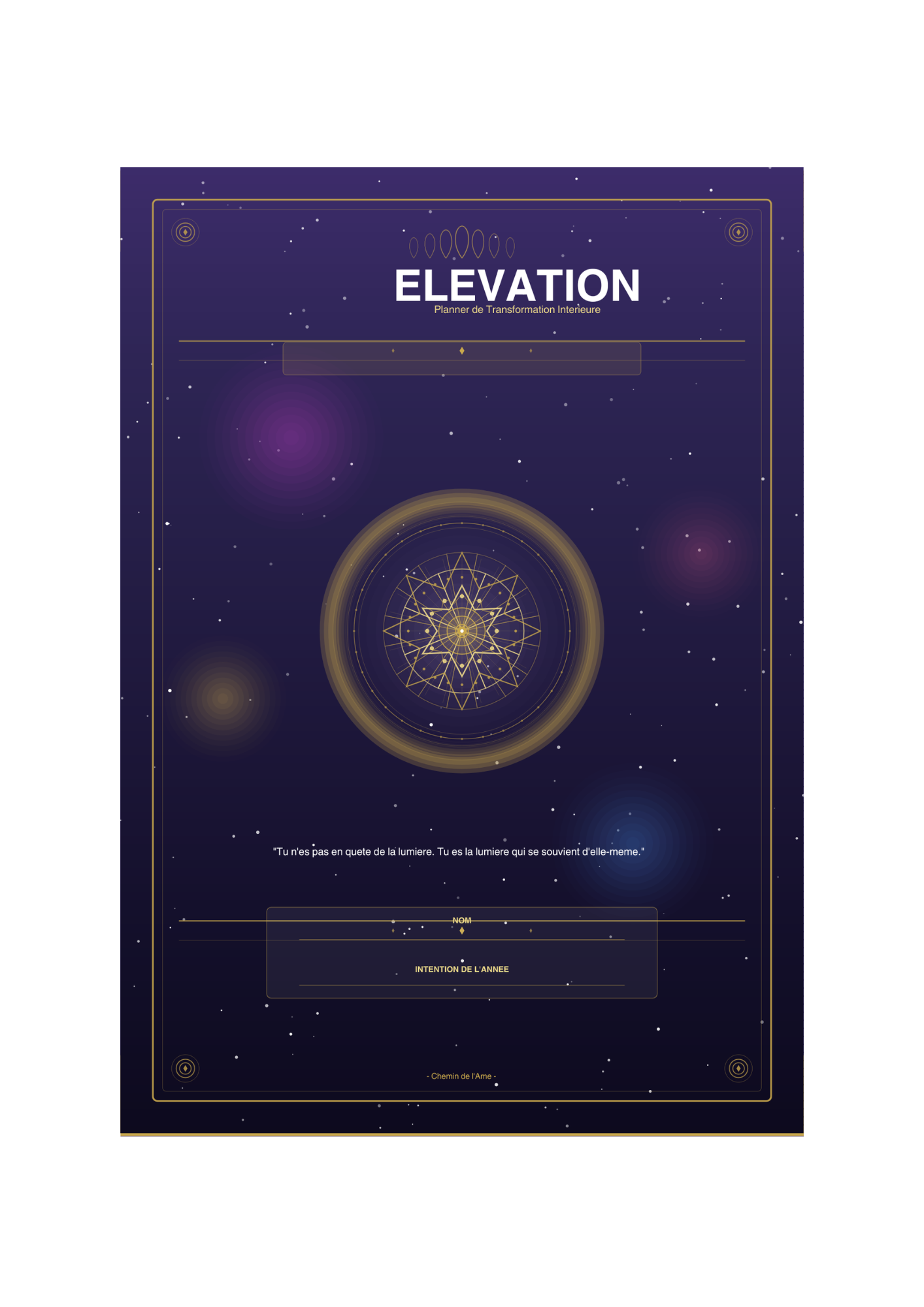 Planner Élévation Spirituelle - Votre Journal de Croissance Spirituelle
